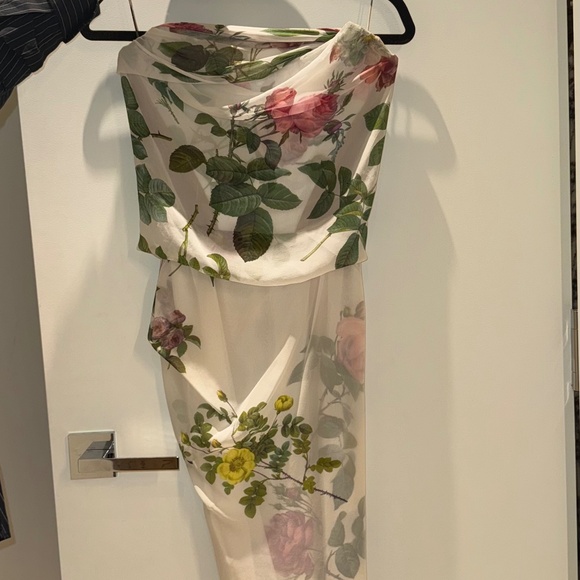 Vivienne Westwood Dresses & Skirts - Vivienne Westwood Floral Corset Midi Dress